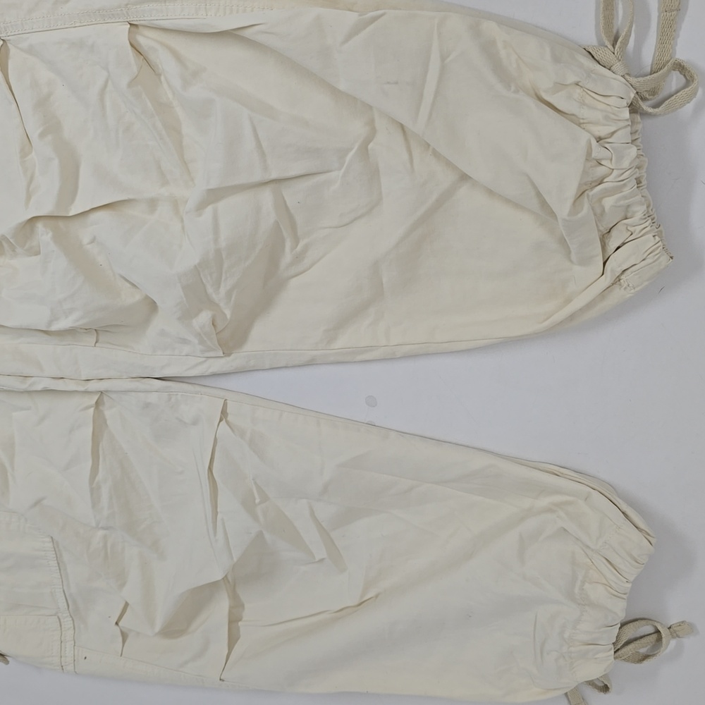 Jaded London Pants Mens S Beige Baggy Utility Cargo Parachute Paratrooper - Picture 6 of 11